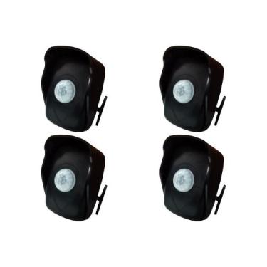Imagem de Kit C/4 - Sensor Presenca Qualitronix Externo Qa26M