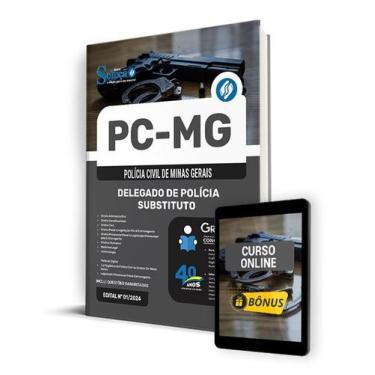 Imagem de Apostila PC-MG 2024 - Delegado de Polícia Substituto - Editora Solução