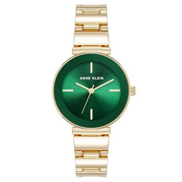 Imagem de Anne Klein Relógio de pulseira feminino, Dourado