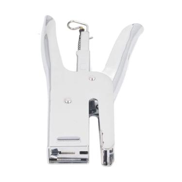Imagem de 50 Folhas de Grande Capacidade Metal Desktop Grampeador Portátil, Operação Simples Eficiente, Adequado para Livros Revistas Papéis, Peso Leve Portátil, Aço Inoxidável Grampeador
