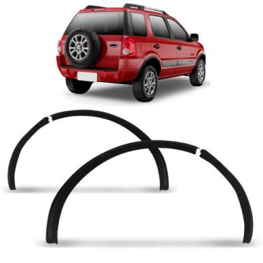 Imagem de Par Alargador Vao Roda Traseiro Ecosport 2003 2004 2005 2006 2007 2008