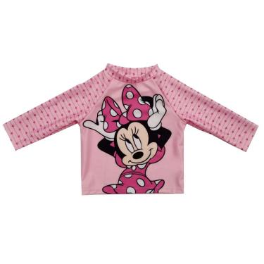Imagem de Camisa M longa uv minnie rosa 6-12M basic +