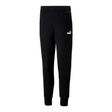 Imagem de Calca Moletom Puma Ess Fleece Classic Feminino Preto-Feminino