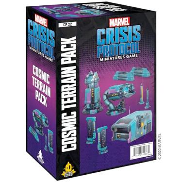 Imagem de Marvel: Crisis Protocol Cosmic TERRAIN PACK - Elevate Your Battles to Galactic Proportions! Tabletop Superhero Game, Ages 14+, 2 Players, 90 Minute Playtime, Made by Atomic Mass Games