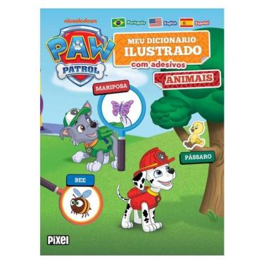 Imagem de Meu Primeiro Dicionário De Adesivos: Animais/ Patrulha Canina