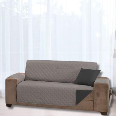 Imagem de Capa Protetora de Sofá King 4 Lugares Manu Matelado Dupla Face - MR EN