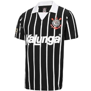 Imagem de Camisa Polo Corinthians Retrô 1990 Kallunga - Masculino - Coimbra, M, 
