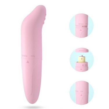 Imagem de Vibrador Golfinho Ponto G Masturbador De Clitóris Liso - Papo de Amiga