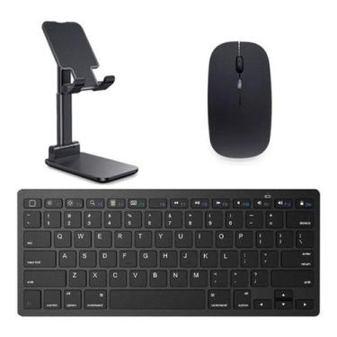Imagem de Teclado/mouse Bluetooth,suporte Galaxy Tab S7 Fe T735 12,4 P - BDNET