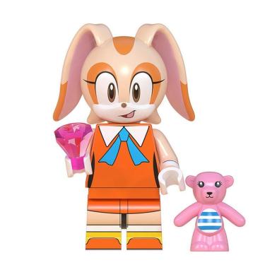 Imagem de Boneco Sonic The Hedgehog Bloco De Montar Escolha