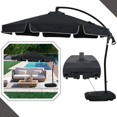 Imagem de Ombrelone Articulado Búzios Bel 3m Em Alumínio Gira, Inclina