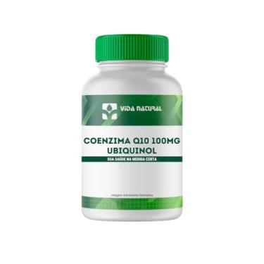 Imagem de Vida Natural Coenzima Q10 100mg Ubiquinol 30 Cápsulas | Suplemento Antioxidante | Alta Absorção | Forma Reduzida da CoQ10 | Sem Glúten e Lactose