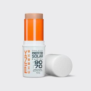 Imagem de Protetor Facial Pink Stick FPS90 Pink Cheeks 21KM 15,5g