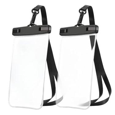 Imagem de Capa Celular Bolsa Case A Prova D'água Transparente Cor Universal Praia Piscina Viajar (2)