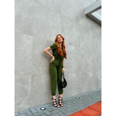 Imagem de Conjunto de moletom suede - Suede verde