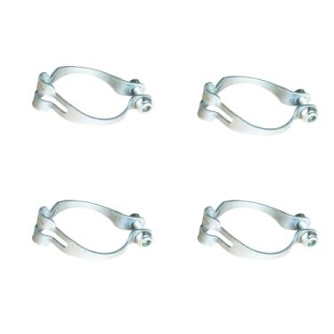 Imagem de Xmomx 4 conjuntos de anéis de metal de 31,8 mm firmemente para enquadrar guia de cabo de bicicleta, cabo de freio, cabo de câmbio, guia de base, clipe, linha de encaixe, alojamento de tubo durável