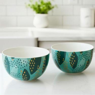 Imagem de Tigela Bowl de Cerâmica Broome 600ml  Tigela 14cm Elegante para Cereai