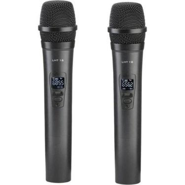 Imagem de Microfone Sem Fio Duplo Vokal Vlr5-02 Plus