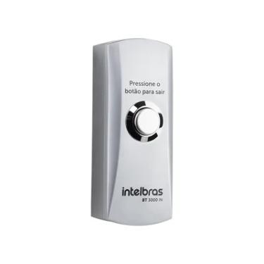 Imagem de Botão De Saída Intelbras Inox Bt 3000 In