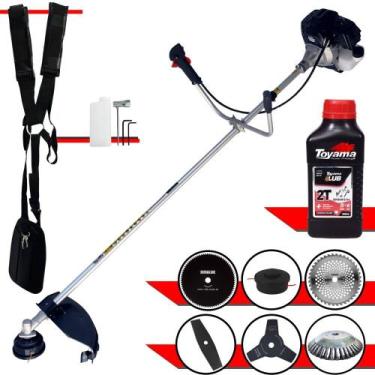 Imagem de Roçadeira Com Sistema Antivibração Toyama RT43LB25A À Gasolina 43cc 1,
