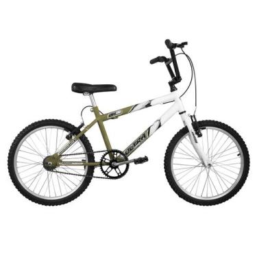 Imagem de Bicicleta Ultra Bikes Aro 20 Masculina Bicolor V-Brake, Verde oliva fo