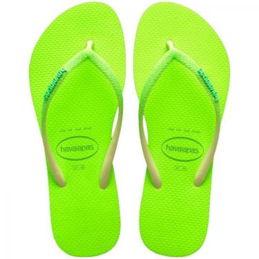 Imagem de Chinelo Havaianas Slim Glitter Neon-Feminino