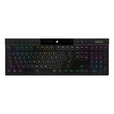 Imagem de Teclado Sem Fio Mecânico Gamer Corsair K100 Air Cherry MX Ultra USB 3.0 Tipo-A CH-913A01U-NA-Unissex
