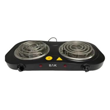 Imagem de Fogareiro Elétrico 2 Bocas Bak Espiral Bk-fce-706 110/127v