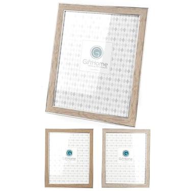 Imagem de PORTA RETRATO PLASTICO/VIDRO/MDF 20X25CM