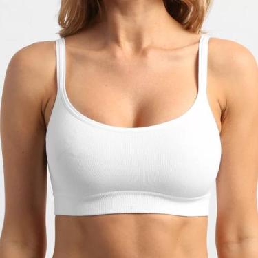 Imagem de Top power básico sem costura lupo 41018-001, M, Branco