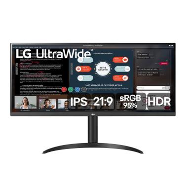 Imagem de Monitor LG 34' IPS, Ultra Wide, Full HD, HDMI, HDR 10, FreeSync, Ajuste de Altura, Pret...