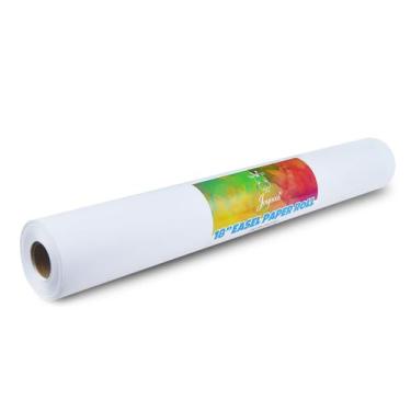 Imagem de Rolo de papel artístico Joyooss 46 cm x 25 m branco durável