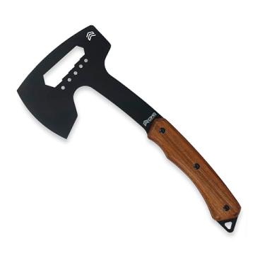 Imagem de Machado Cimo AX Carbono 90mm Cabo Madeira com bainha - Preto