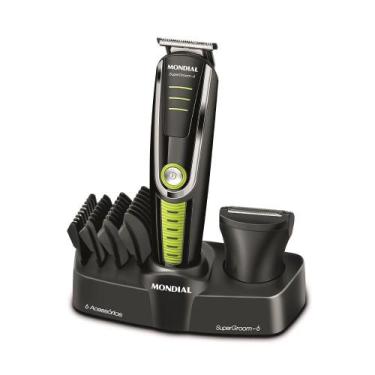 Imagem de Aparador de Pelos Elétrico Mondial Super Groom 6 em 1 BG-04 - Bivolt, 