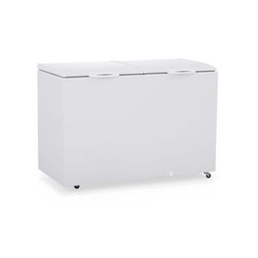 Imagem de Freezer 2 Tampas 411 Litros GHB410BIN Branco Gelopar Bivolt