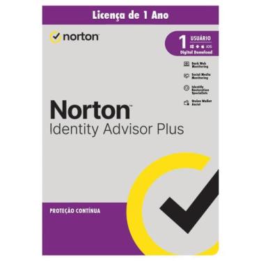 Imagem de Norton Security ID Advisor Plus - Licença de 1 ano para 1 Dispositivo 