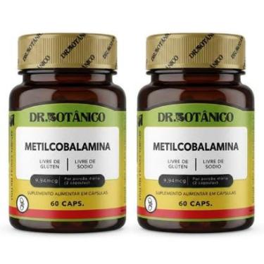 Imagem de Kit 2 x Vitamina B12 Metilcobalamina Dr. Botanico Pote 60 Capsulas Original-Unissex