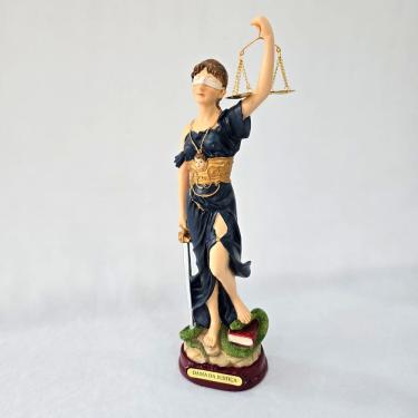 Imagem de Estátua Deusa/Dama Da Justiça Em Resina