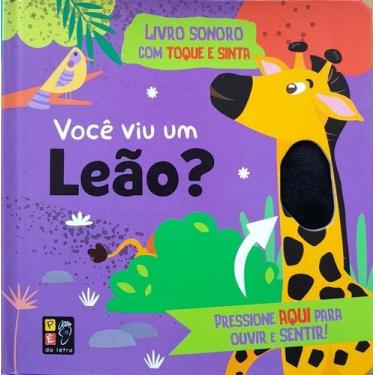 Imagem de Toque E Sinta Sonoro - Você Viu Um Leão - PE DA LETRA