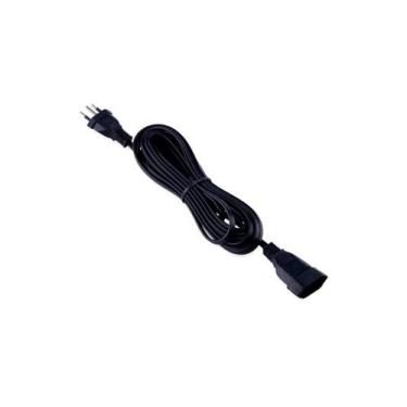 Imagem de Cordão Prolongador Tripolar 10a Bivolt com 5 Metros Preto - Force Line