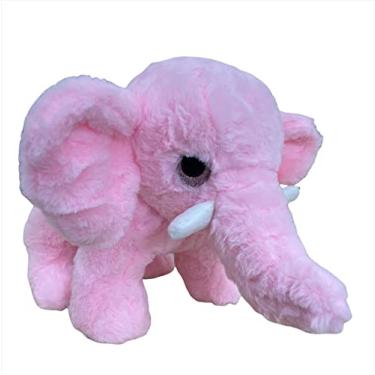 Imagem de Pelucia Elefante Rosa 25cm