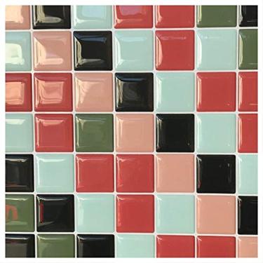 Imagem de Pastilha Adesiva Resinada Miscelânea Pastel Kit 4 Placas