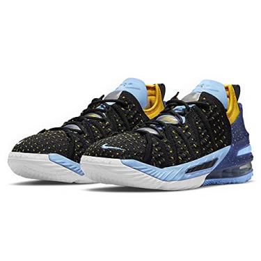 Imagem de Nike Big Kid's Lebron 18 Black/University Gold-Coast (CW2760 006) - 6.5