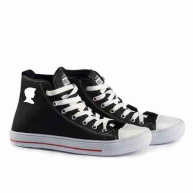 Imagem de Tênis Casual Polo State Unissex All Polo Star Boy (40, Preto/Branco)