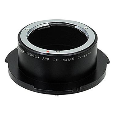 Imagem de Adaptador de montagem de lente Fotodiox Pro, lente de montagem Contax Yashica (C/Y ou CY) para montagem de lente de montagem Sony FZ Adaptador de câmera de montagem Sony FZ - compatível com filmadoras de cinema digital Sony PMW-F3, F5, F55