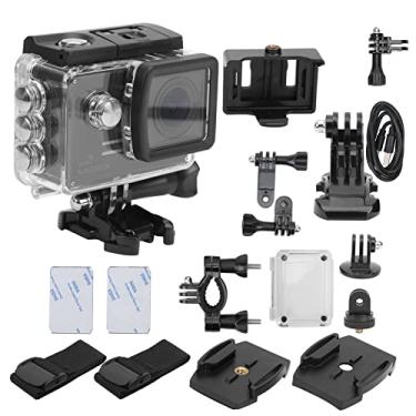 Imagem de Vomeko SJ5000X Elite Kit de câmera esportiva, câmera esportiva subaquática