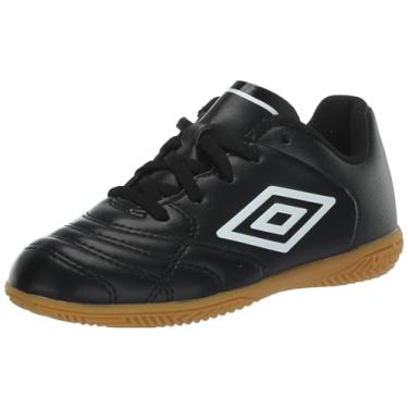 Imagem de Umbro Tênis de futebol unissex infantil Classico Xi Ic Jr, Preto/branco, 19 BR