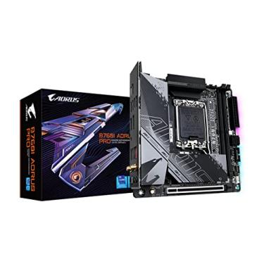 Imagem de GIGABYTE B760I AORUS PRO (LGA 1700/ Intel/ B760/ Mini-ITX/ DDR5/ Dual M.2/ PCIe 4.0/ USB 3.2 Gen2X2 Tipo-C/WiFi 6E/ Intel 2.5GbE LAN/Q-Flash Plus/Placa-mãe)
