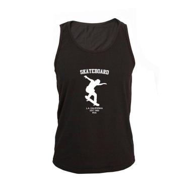 Imagem de Regata Masculina Algodão Skate California Básica