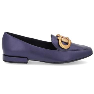 Imagem de Mocassim Feminino Couro New Blue Usaflex AL1802